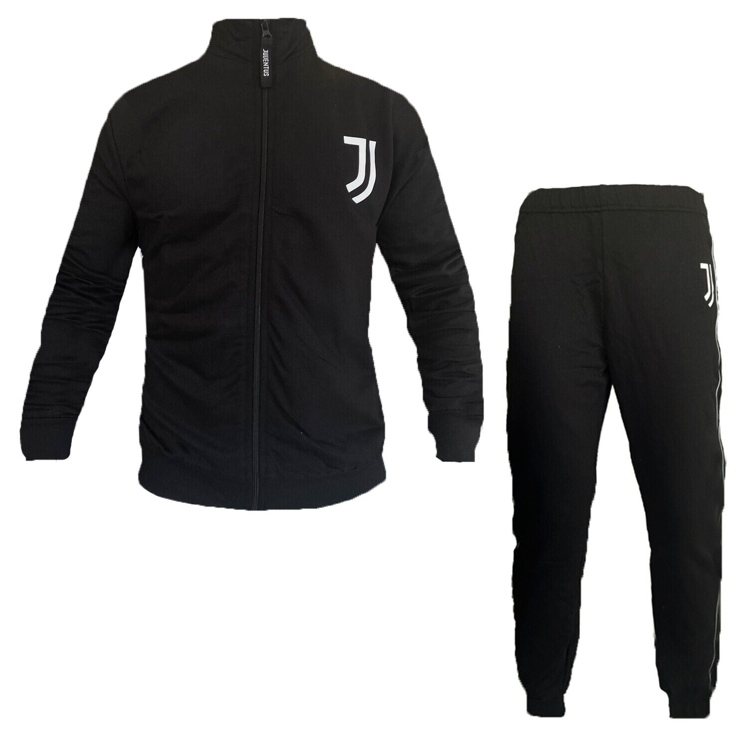 Tuta / Pigiama Juventus FC Homewear Full Zip – Felpa in Cotone – Ragazzo / Uomo – PS 41386