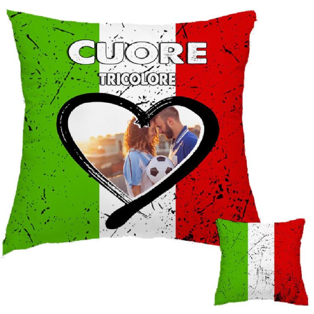 Cuscino Tifosi Personalizzabile Cuscini Calcio 38×38 cm – Cod. 1000 PRS