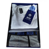 Set Intimo Inter Corto Cotone & Elastan – Maglia + Boxer Ufficiale FC Internazionale – PS 10306