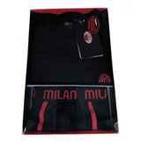 Set Intimo Milan Corto Cotone & Elastan – Maglia + Boxer Ufficiale AC MILAN  – PS 10307