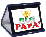 Targa Commemorativa Personalizzabile – Orizzonatale 3 Misure - Foto e Dediche PS 14053