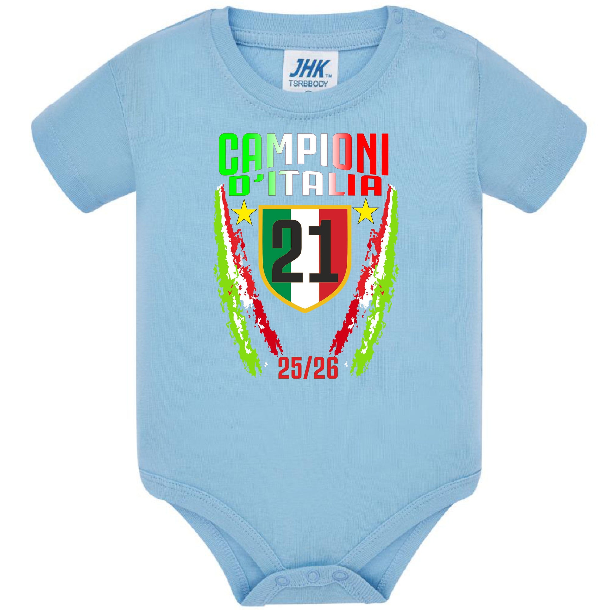 Body Neonato Inter Campioni d’Italia 2025/2026 – 21 Scudetti – PS 28180-INT-01