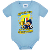 Body Scudetto Calcio InterNazionale Appena Nato e' Ho Gia Vinto Il Campionato NeroAzzurri Campioni D'Italia 2025/2026 21 Scudetti PS 28180-INT-10