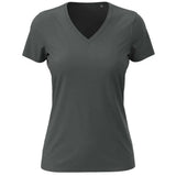 T-Shirt Donna V-Nek Maglia Manica Corta Collo a V Stedman Maglietta Adulto Unisex Personalizzabile PS 33746