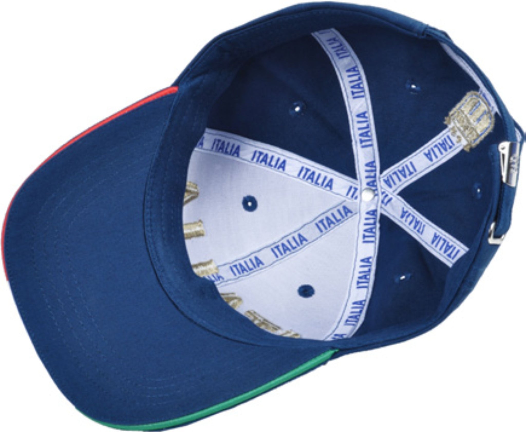 Cappellino Adulto con Visiera Tricolore – Prodotto Ufficiale Italia Nazionale Calcio (FIGC)  PS 05060
