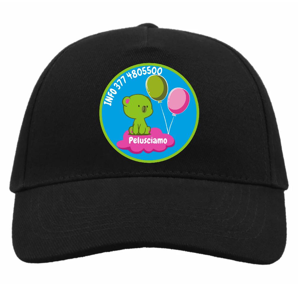 Cappello Baseball Bambino 5 Pannelli – Cappellino Promo Kids – Personalizzabile  PS 33777