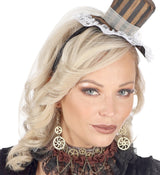 Orecchini Steampunk a Ingranaggi – Accessorio Costume Carnevale – PS 10831