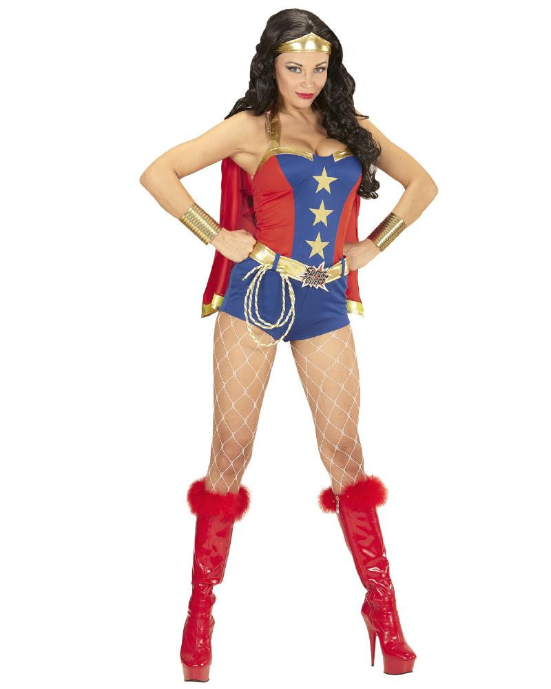 Costume Carnevale Donna Super Powers Girl – Super Eroina – PS 26066