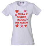 T-Shirt Donna “Sei la Migliore ... del Mondo” – Idea Regalo per Mamma, Zia, Nonna o Amica – PS 28870-001 PRS