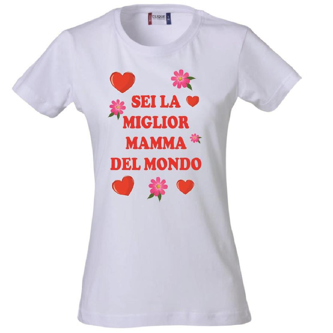 T-Shirt Donna “Sei la Migliore ... del Mondo” – Idea Regalo per Mamma, Zia, Nonna o Amica – PS 28870-001 PRS