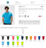 Maglia Tecnica “Distruttore di Padel” T-Shirt Sportiva Maniche Corte Personalizzabile Con Nome PS 37717-001