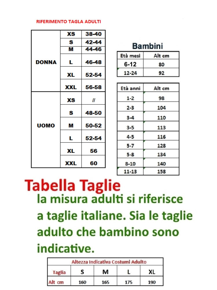Felpa Panda – Travestimento Unisex Carnevale Animale – PS 26371
