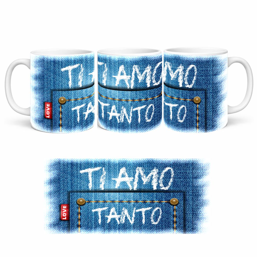 Tazza Regalo effetto jeans – San Valentino – PS 09370-2008