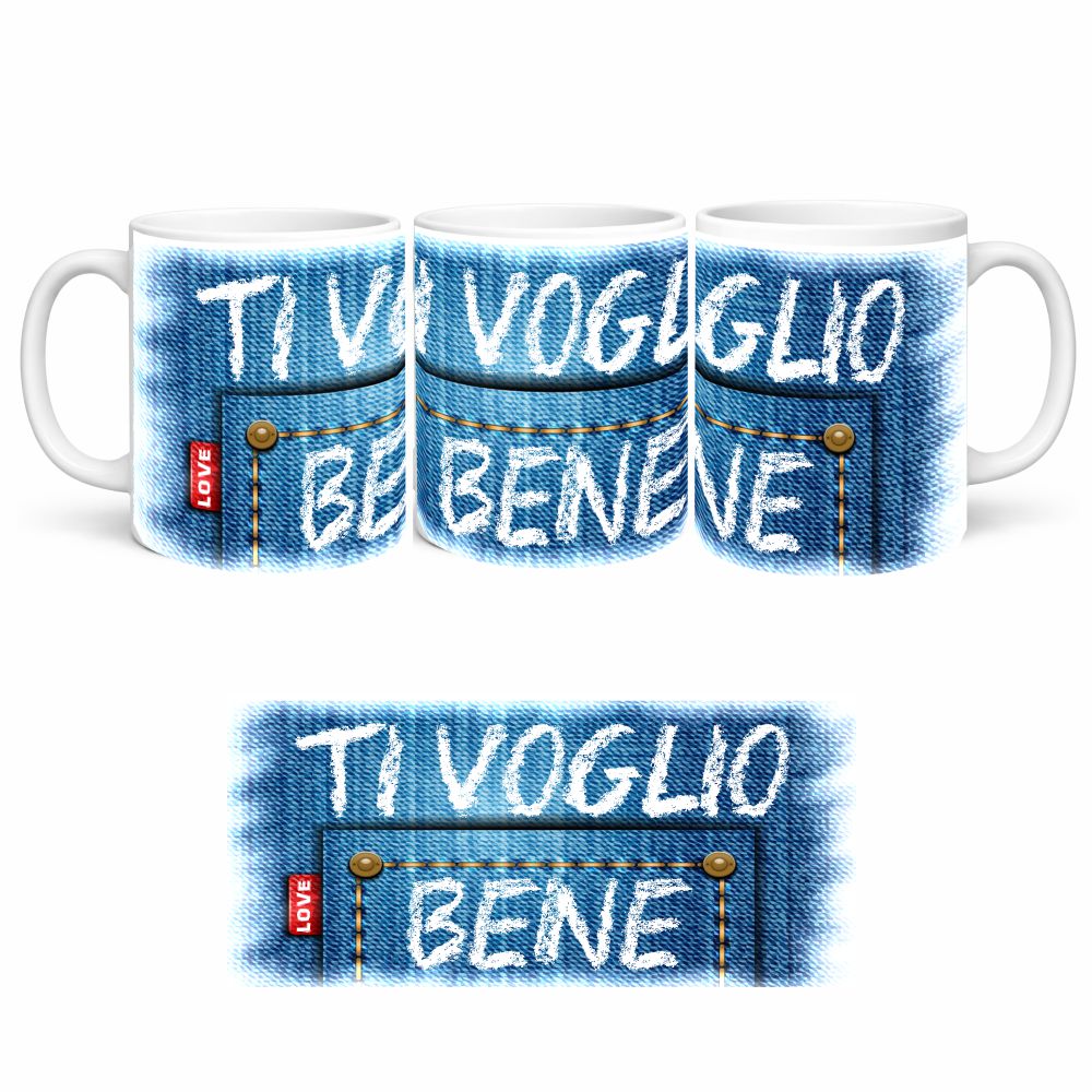 Tazza Regalo effetto jeans – San Valentino – PS 09370-2008
