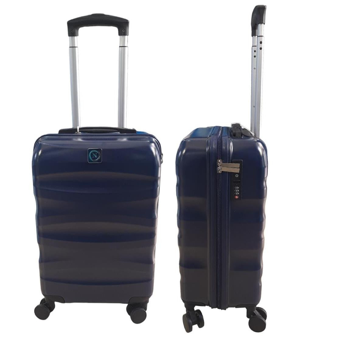 Trolley Cabina SSC Napoli – Valigia da Viaggio Bagaglio a Mano – PS 19050