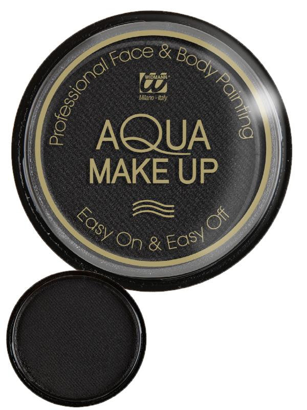 Trucco ad Acqua Nero – Make Up Body Painting Professionale – 15 g – PS 00993