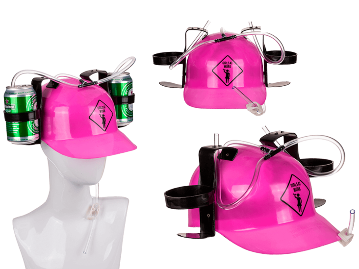 Cappello Portalattine Fuxia “Girl at Work” PS 13209