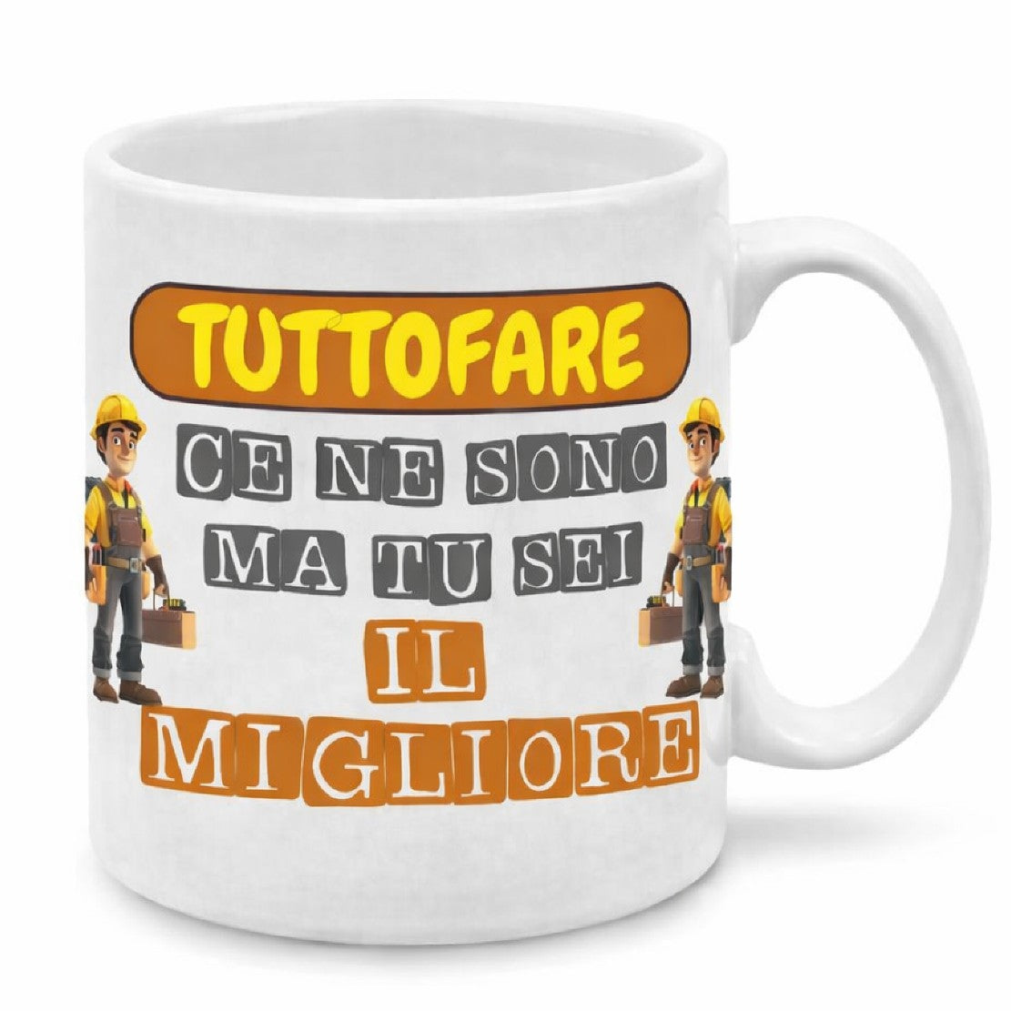 Tazza “Ce Ne Sono Tanti Ma Tu Sei Il Migliore” – Personalizzabile per Ogni Professione – PS 09370-BS-MIGLIORE