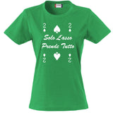 T-Shirt Donna “2 di Picche – Solo l’Asso Prende Tutto” – PS 28870-005