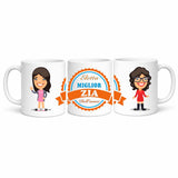 Tazza in Ceramica “Eletto/a miglior...” – Tazza Personalizzata PS 09370-3046