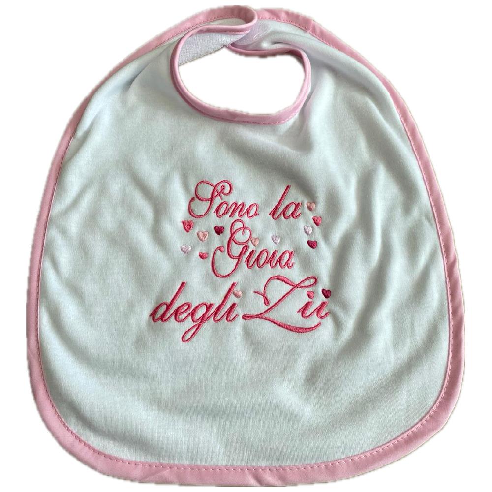 Bavaglino Ricamato “Sono la Gioia dei Miei…” – Bavaglini Personalizzati – PS 09874-001